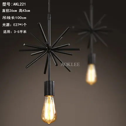 Industrial Retro Loft Style Wrought Iron Creative Pendant Light Restaurant Bar Light Balcony Geometric Iron Light Free Shipping
Industrial Retro Loft Style Wrought Iron Creative Pendant Light Restaurant Bar Light Balcony Geometric Iron Light Free Shipping