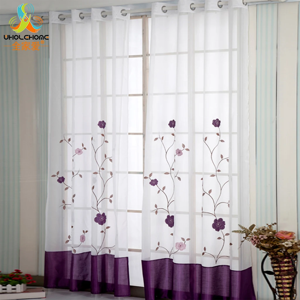 Sheer Curtain Window Treatment Pleat Voile Tulle Polyester Floral Hook Tab Top Hole Decoration Bedroom Living Room Drape 1 PCS
Sheer Curtain Window Treatment Pleat Voile Tulle Polyester Floral Hook Tab Top Hole Decoration Bedroom Living Room Drape 1 PCS