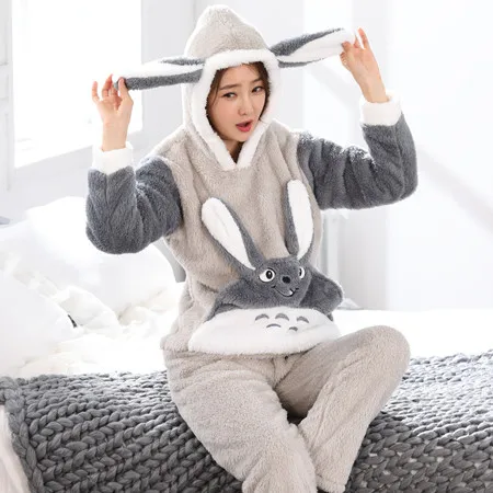 My Neighbor Totoro CartoonThick Warm Flannel fleece pajamas in Autumn Winter Women Pajama sets Girls Sleepwear Furry Pyajamas
My Neighbor Totoro CartoonThick Warm Flannel fleece pajamas in Autumn Winter Women Pajama sets Girls Sleepwear Furry Pyajamas