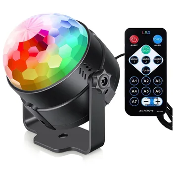 Sound Activated Party Lights RGB Remote Control Disco Ball Strobe Lamp 7 Modes Stage Lighting Effect for Bar DJ Club Party
Sound Activated Party Lights RGB Remote Control Disco Ball Strobe Lamp 7 Modes Stage Lighting Effect for Bar DJ Club Party