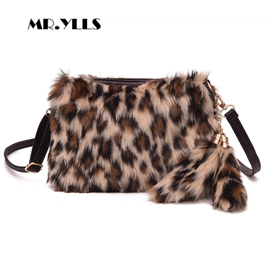 Fashion Plush Bags For Women Messenger Bag Luxury Leopard Print Women Shoulder Cross Body Bag Tail Pendant Females Handbag Flap
Fashion Plush Bags For Women Messenger Bag Luxury Leopard Print Women Shoulder Cross Body Bag Tail Pendant Females Handbag Flap