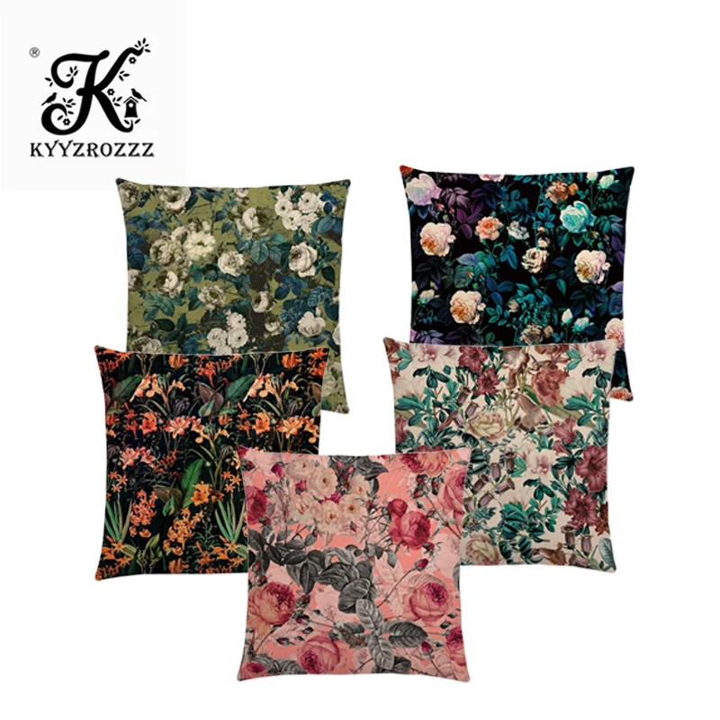 Hot Sale Black Night Vintage Forest Botanical Garden Future Dream Colorful Flowers Leaves Prints Cushion Cover Sofa Throw Pillow
Hot Sale Black Night Vintage Forest Botanical Garden Future Dream Colorful Flowers Leaves Prints Cushion Cover Sofa Throw Pillow