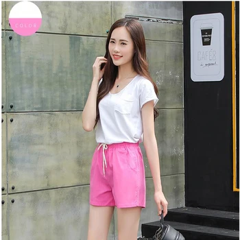 Shikoroleva Shorts Women 2020 Cotton Linen Summer Elastic Waist Solid Color Black Red Plus Size 3xl 2xl S Bermuda Feminina
Shikoroleva Shorts Women 2020 Cotton Linen Summer Elastic Waist Solid Color Black Red Plus Size 3xl 2xl S Bermuda Feminina