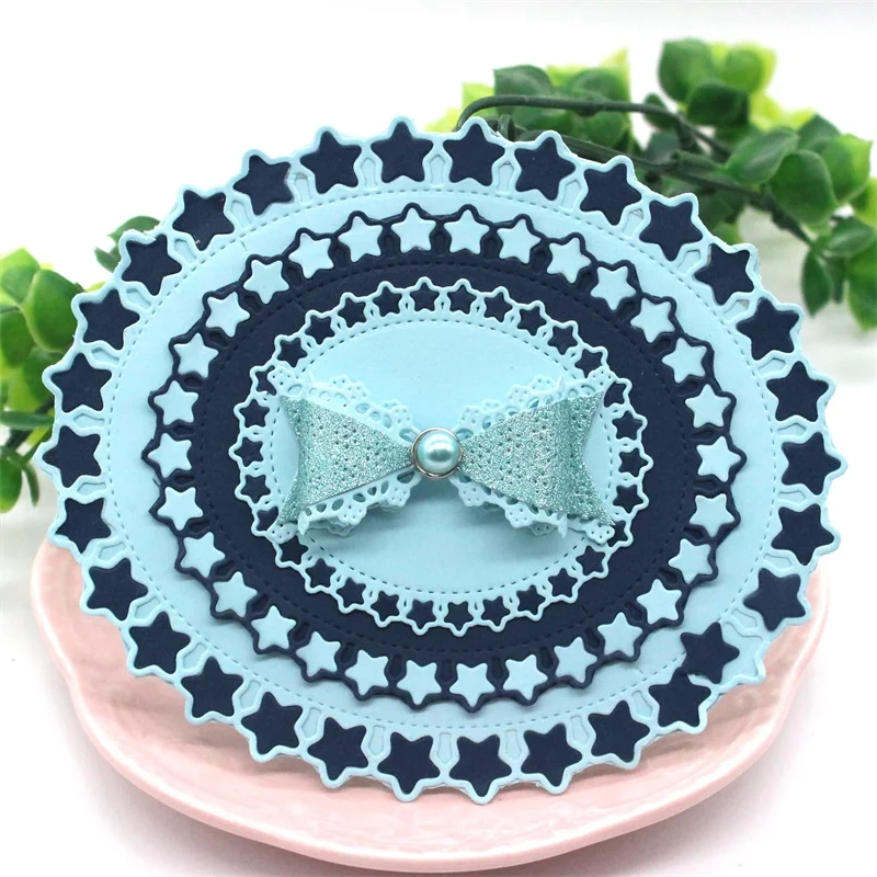 KSCRAFT Stars oval nesting frame Metal Cutting Dies Stencils for DIY Scrapbooking/photo album Decorativembossing DIY Card
KSCRAFT Stars oval nesting frame Metal Cutting Dies Stencils for DIY Scrapbooking/photo album Decorativembossing DIY Card