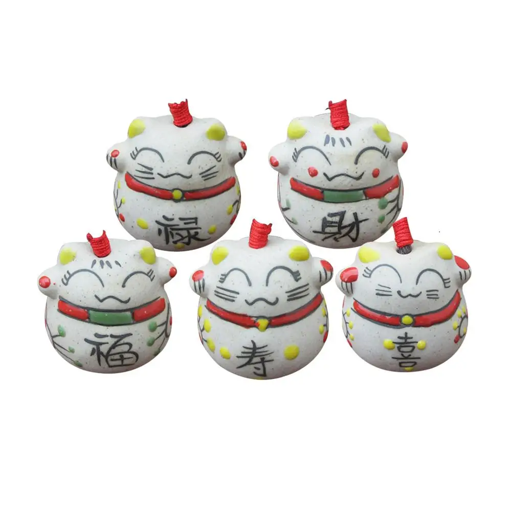 Japanese Style Lucky Cat Ceramic Wind Chimes Home Hanging Door Decoration Desktop Decor Good Luck Lucky Crafts Birthday Gifts
Japanese Style Lucky Cat Ceramic Wind Chimes Home Hanging Door Decoration Desktop Decor Good Luck Lucky Crafts Birthday Gifts