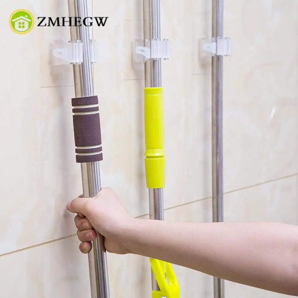 Wall Mounted Mop Organizer Holder Brush Broom Hanger Storage Rack Shelf Kitchen Tool Home Kitchen Bathroom Organizer Space Saver
Wall Mounted Mop Organizer Holder Brush Broom Hanger Storage Rack Shelf Kitchen Tool Home Kitchen Bathroom Organizer Space Saver