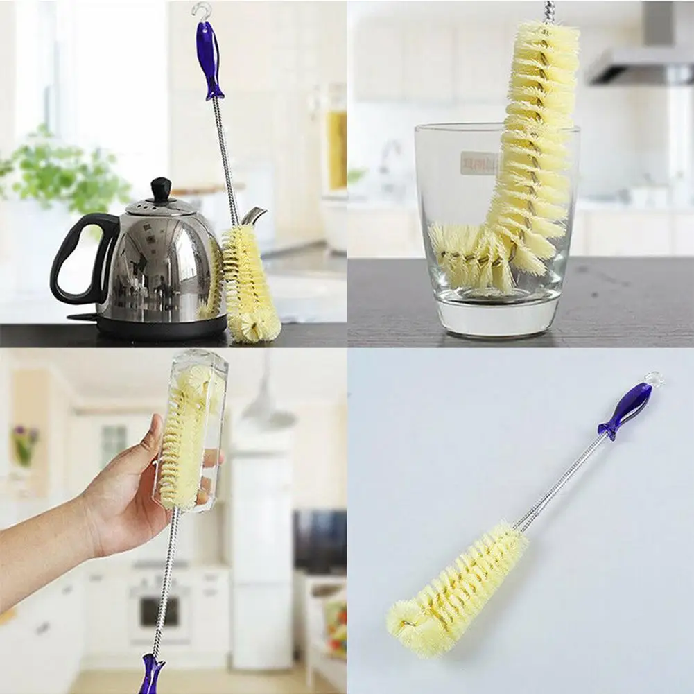 Long Handle Flexible Bottle Cleaning Soft Brush Kitchen Thermal Teapot Cleaner Tool
Long Handle Flexible Bottle Cleaning Soft Brush Kitchen Thermal Teapot Cleaner Tool