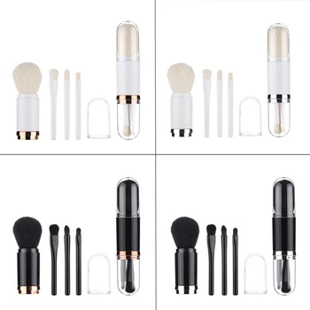 New Women 4 into 1 makeup Brush set,Soft shape Cosmetics set,High Quality Fishtail Brushes kit,Fiber Brush Head for 1pcs
New Women 4 into 1 makeup Brush set,Soft shape Cosmetics set,High Quality Fishtail Brushes kit,Fiber Brush Head for 1pcs