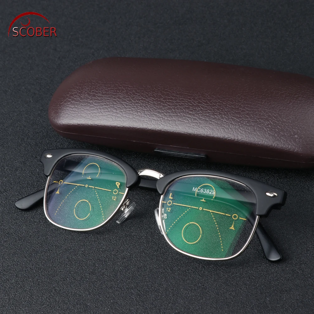 = SCOBER = Progressive Multifocal Reading Glasses 60s Vintage Retro Eyebrows Spectacles See Near And Far TOP 0 ADD +1 To +4
= SCOBER = Progressive Multifocal Reading Glasses 60s Vintage Retro Eyebrows Spectacles See Near And Far TOP 0 ADD +1 To +4