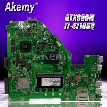 Akemy X550JD X550JK Laptop motherboard For Asus X550JD FX50J ZX50J A550J X550J X550JX Test original mainboard I7-4710HQ GTX850M
Akemy X550JD X550JK Laptop motherboard For Asus X550JD FX50J ZX50J A550J X550J X550JX Test original mainboard I7-4710HQ GTX850M