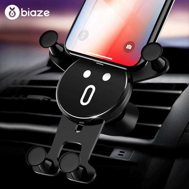Biaze Expression Car Holder for iPhone X XS Samsung Universal Mobile Phone Holder Stand Air Vent Mount Gravity Car Phone Holder
Biaze Expression Car Holder for iPhone X XS Samsung Universal Mobile Phone Holder Stand Air Vent Mount Gravity Car Phone Holder