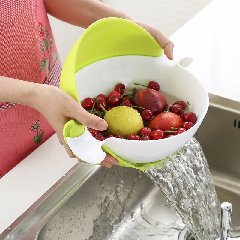 Plastic Vegetable Fruit Rice Wash Sieve Strainer Colander Basket Kitchen Tool Blue Green Pink Purple
Plastic Vegetable Fruit Rice Wash Sieve Strainer Colander Basket Kitchen Tool Blue Green Pink Purple