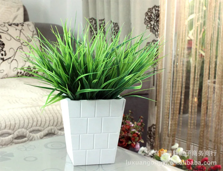 7-fork Green Grass simulation Artificial Plants Household Store Dest Rustic Decoration Clover Plant Wholesale
7-fork Green Grass simulation Artificial Plants Household Store Dest Rustic Decoration Clover Plant Wholesale
