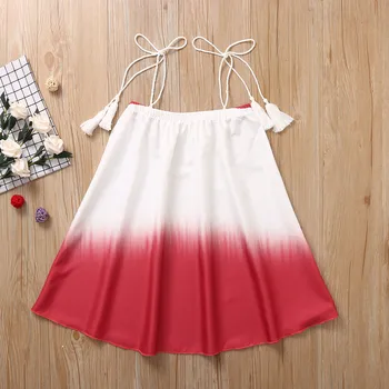Toddler Baby Girls Sleeveless Splice Gradient Print Dress Clothes Beach Dress Vestido Infantil 1St Birthday Dress Infant Wear
Toddler Baby Girls Sleeveless Splice Gradient Print Dress Clothes Beach Dress Vestido Infantil 1St Birthday Dress Infant Wear
