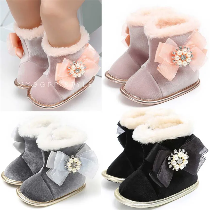 Baby Winter Warm Snow Boots Baby Girl Pearl Flower Keep Warm Plush Soft Snow Boots Soft Crib Shoes Oct#
Baby Winter Warm Snow Boots Baby Girl Pearl Flower Keep Warm Plush Soft Snow Boots Soft Crib Shoes Oct#