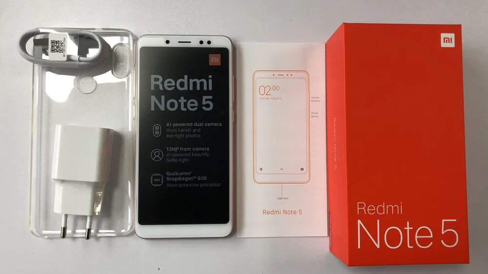 Global Version Xiaomi Redmi Note 5 AI 5.99" FHD 4GB RAM 64GB ROM Snapdragon 636 4G TD LTE Moblie Phone 13MP Face Recognition Global Version Xiaomi Redmi Note 5 AI 5.99" FHD 4GB RAM 64GB ROM Snapdragon 636 4G TD LTE Moblie Phone 13MP Face Recognition