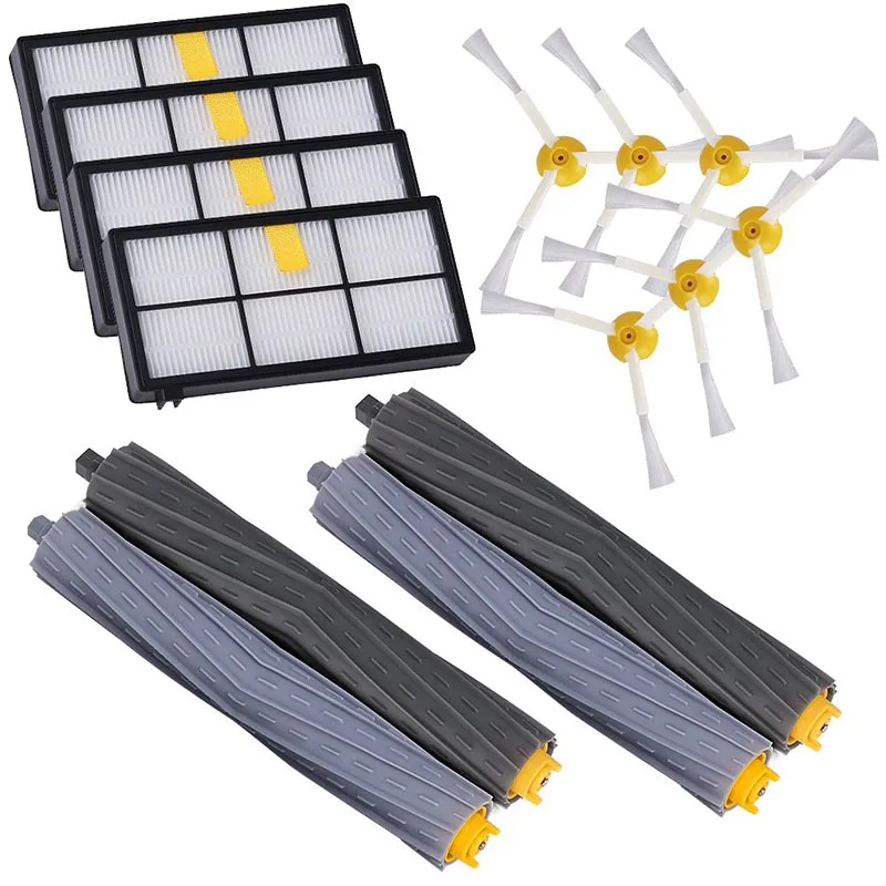 Compatible with iRobot Roomba 800 900 Series 805 860 870 871 880 890 960 980 Vacuum Clean Replacement Parts Side Brush Filter
Compatible with iRobot Roomba 800 900 Series 805 860 870 871 880 890 960 980 Vacuum Clean Replacement Parts Side Brush Filter