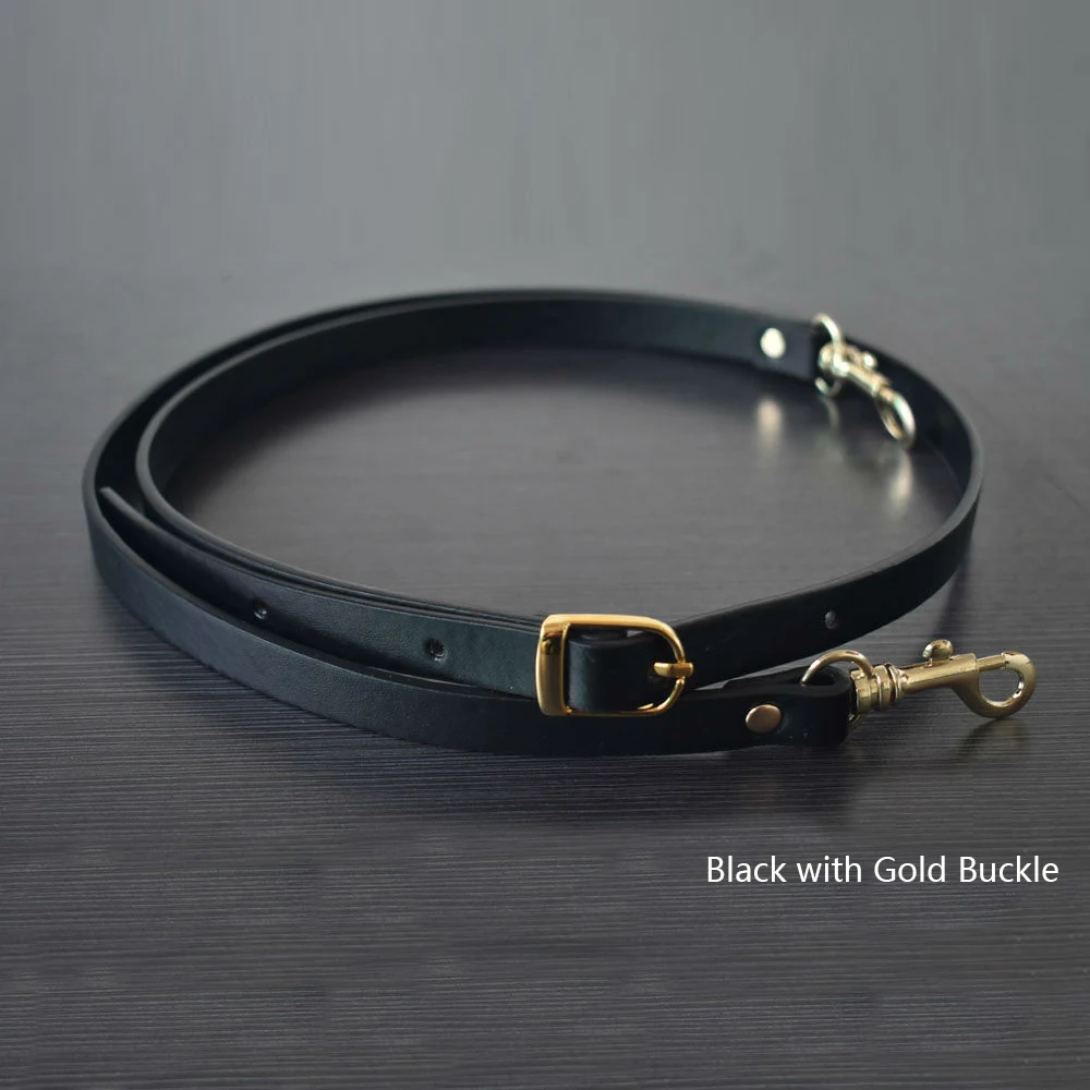 135CM Adjustable Leather Strap Handbag Shoulder Bag Belts Handmade Replacement Gold Buckle Bag Parts Accessories Black
135CM Adjustable Leather Strap Handbag Shoulder Bag Belts Handmade Replacement Gold Buckle Bag Parts Accessories Black