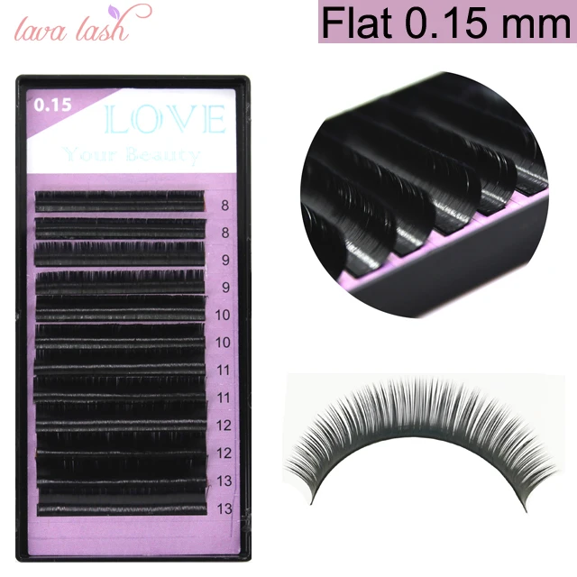 False Ellipse Cashmere Flat Eyelash Extensions 0.15mm thickness 1 tray per lot free shipping individual eyelashes
False Ellipse Cashmere Flat Eyelash Extensions 0.15mm thickness 1 tray per lot free shipping individual eyelashes