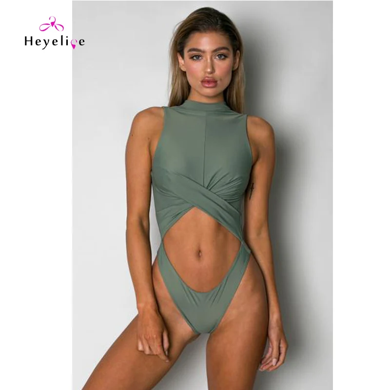 New High Neck Swimwear Women Sexy One Piece Swimsuits High Cut Monokini Beach Swimming Wear New Bandage Bodysuit Thong Swim Suit
New High Neck Swimwear Women Sexy One Piece Swimsuits High Cut Monokini Beach Swimming Wear New Bandage Bodysuit Thong Swim Suit