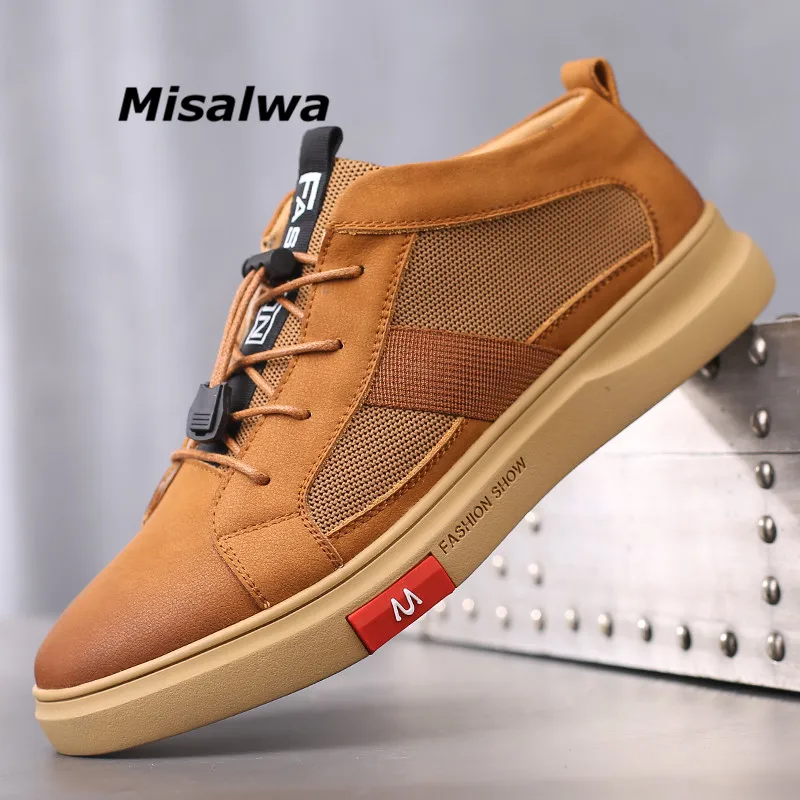 Misalwa Mens Spring Summer Casual Shoes Outdoor Breathable Popular Leather Sneaker Male Korean Style Leisure Flat Zapatos Hombre
Misalwa Mens Spring Summer Casual Shoes Outdoor Breathable Popular Leather Sneaker Male Korean Style Leisure Flat Zapatos Hombre