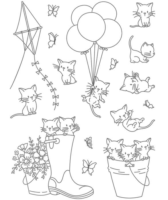 Cat stamp Clear Stamp for Scrapbooking Transparent Silicone Rubber DIY Photo Album Decor A18
Cat stamp Clear Stamp for Scrapbooking Transparent Silicone Rubber DIY Photo Album Decor A18