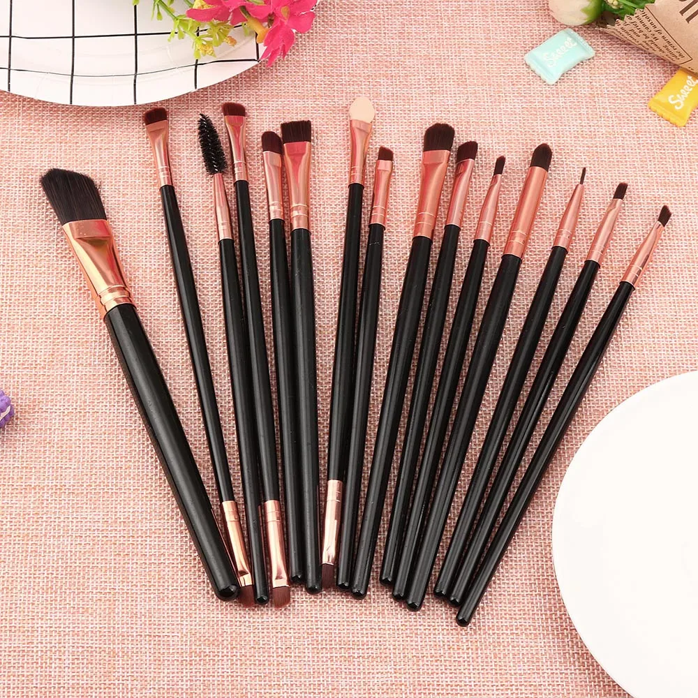 New 15 pcs Makeup Brush Set tools Make-up Toiletry Kit Make Up Brush Set Pincel de maquiagem zsmw
New 15 pcs Makeup Brush Set tools Make-up Toiletry Kit Make Up Brush Set Pincel de maquiagem zsmw