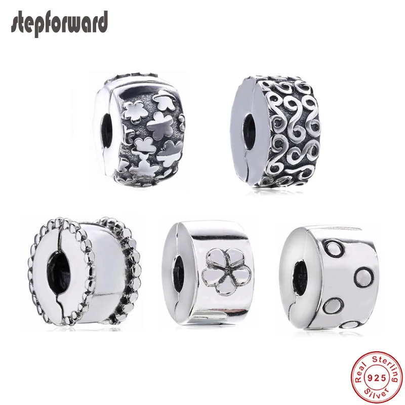 Hot Sale Good Quality Popular Simple Pattern 925 Real Silver Spacer Clip Charm for Charm Bracelet
Hot Sale Good Quality Popular Simple Pattern 925 Real Silver Spacer Clip Charm for Charm Bracelet