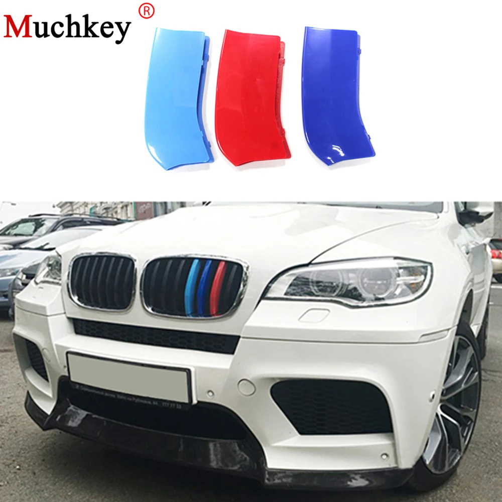 3D M Styling Car Front Grille Trim Strips Grills Cover Performance Stickers For BMW X5 X6 E71 E72 2014 2015 2016 2017 7 Grilles
3D M Styling Car Front Grille Trim Strips Grills Cover Performance Stickers For BMW X5 X6 E71 E72 2014 2015 2016 2017 7 Grilles