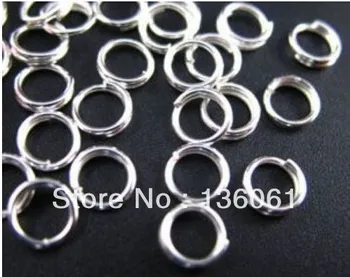 Antique Silver Vintage Charms Double Loop Split Open Jump Rings For DIY Jewelry Handcraft Accessories Bracelets 500pcs Z636
Antique Silver Vintage Charms Double Loop Split Open Jump Rings For DIY Jewelry Handcraft Accessories Bracelets 500pcs Z636