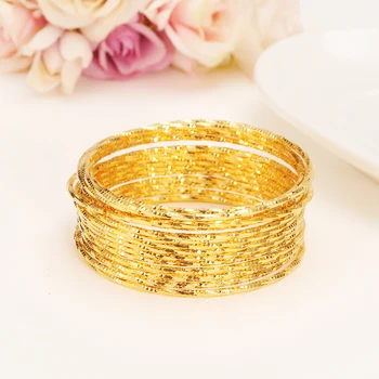 15 pc 24k Gold Women Gold big Dubai Bride Wedding Ethiopian Bracelet Africa Bangle Arab Jewelry Gold Charm girls India anklet|
15 pc 24k Gold Women Gold big Dubai Bride Wedding Ethiopian Bracelet Africa Bangle Arab Jewelry Gold Charm girls India anklet|