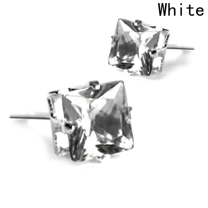 New Fashion 4 Claw Crystal Stud Earrings 8 Colors Simple Square Jewelry Male Women Stud Earrings Christmas Gift
New Fashion 4 Claw Crystal Stud Earrings 8 Colors Simple Square Jewelry Male Women Stud Earrings Christmas Gift