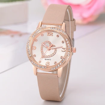 Leather Strap Bracelet Watch Women Heart Watches Top Brand Luxury Ladies Fashion Casual Watch Female Clock Relogios Femininos
Leather Strap Bracelet Watch Women Heart Watches Top Brand Luxury Ladies Fashion Casual Watch Female Clock Relogios Femininos