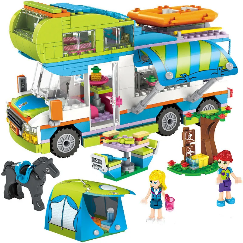 534pcs City Outing Camper Bus Car Girls Figures Building Blocks Compatible Friends Bricks Educational Toys for Girls
534pcs City Outing Camper Bus Car Girls Figures Building Blocks Compatible Friends Bricks Educational Toys for Girls