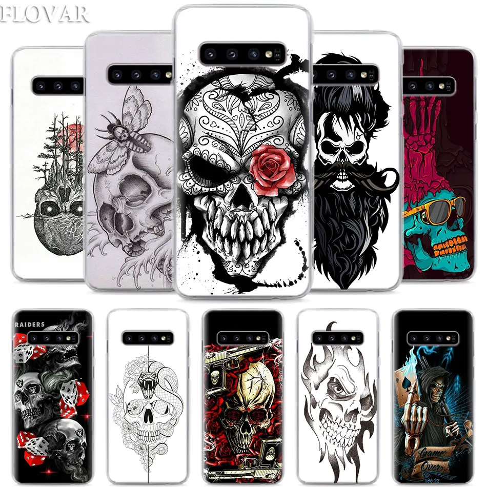 flower Skull Lady Man Painted Phone Case for Samsung Galaxy S10e S10 Plus S7 S8 S9 Plus Note 8 9 M10 M20 M30 Hard Case Coque
flower Skull Lady Man Painted Phone Case for Samsung Galaxy S10e S10 Plus S7 S8 S9 Plus Note 8 9 M10 M20 M30 Hard Case Coque
