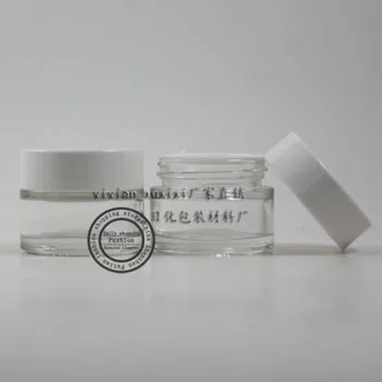 Ex-factory price,20pcs High Quality 15g Transparent cylindrical cream bottle,glass cream points bottling,small cosmetics bottles
Ex-factory price,20pcs High Quality 15g Transparent cylindrical cream bottle,glass cream points bottling,small cosmetics bottles
