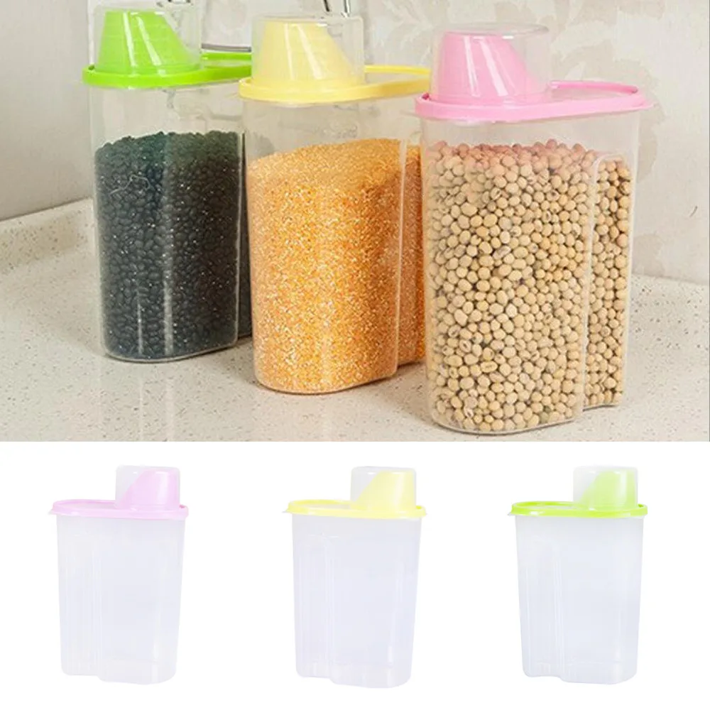 Plastic Kitchen Food Cereal Grain Bean Rice Storage Container Box Storage HP July 11 DropShipping
Plastic Kitchen Food Cereal Grain Bean Rice Storage Container Box Storage HP July 11 DropShipping
