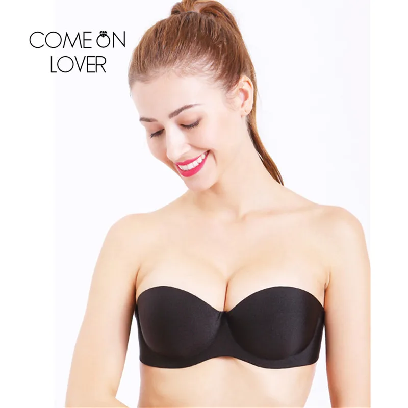 Comeonlover Women Seamless Strapless Bra Push Up Padded Bralette Soutien Gorge 1/2 Cup Bra Underwear Invisible Sticky Bra BI025
Comeonlover Women Seamless Strapless Bra Push Up Padded Bralette Soutien Gorge 1/2 Cup Bra Underwear Invisible Sticky Bra BI025