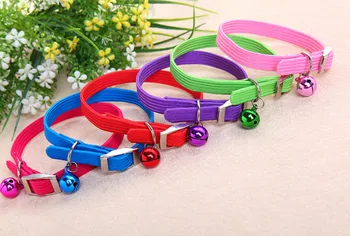 usd 0.95/pc Free shipping pet cat puppy collar elastic belt soft collar necklace solid color with bell 24pcs/lot
usd 0.95/pc Free shipping pet cat puppy collar elastic belt soft collar necklace solid color with bell 24pcs/lot