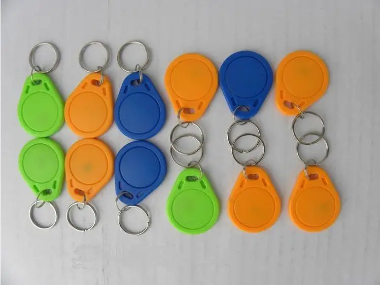 No 3 : 100pcs/lot 13.56MHz RFID IC Key Tags Keyfobs Token NFC TAG Keychain For Arduino(Blue, red, yellow)
No 3 : 100pcs/lot 13.56MHz RFID IC Key Tags Keyfobs Token NFC TAG Keychain For Arduino(Blue, red, yellow)
