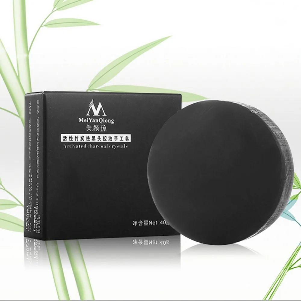 Bamboo charcoal handmade soap Treatment skin care natural Skin whitening soap blackhead remover acne treatment oil contro*1Pcs
Bamboo charcoal handmade soap Treatment skin care natural Skin whitening soap blackhead remover acne treatment oil contro*1Pcs