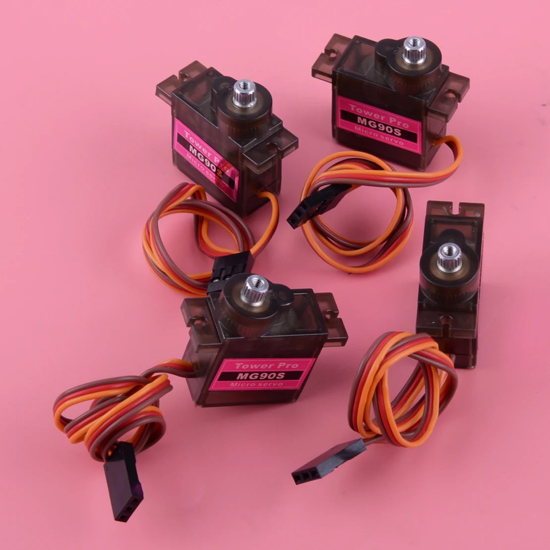 LETAOSK 4PCS Micro Metal 4.8V 6V MG90S Gear 9g Servo for RC Plane Helicopter Boat Car Racing
LETAOSK 4PCS Micro Metal 4.8V 6V MG90S Gear 9g Servo for RC Plane Helicopter Boat Car Racing