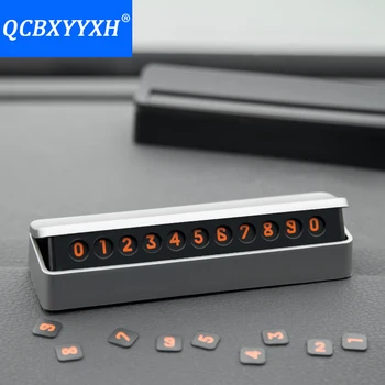 Car-styling Car Parking Card Luminous Phone Number Plate Stickers Night Light Temporary Car Park Stop In Automobile Accessories
Car-styling Car Parking Card Luminous Phone Number Plate Stickers Night Light Temporary Car Park Stop In Automobile Accessories