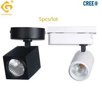 LED Track Light Suqare 12W CREE Ceiling Rail Track Lighting Spot Clothes Store Windows Exhibition Spotlights System Showrooms
LED Track Light Suqare 12W CREE Ceiling Rail Track Lighting Spot Clothes Store Windows Exhibition Spotlights System Showrooms