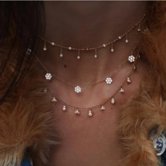 silver gold color fashion elegant jewelry tassel chain cz drop charm statement choker elegant women wedding necklace
silver gold color fashion elegant jewelry tassel chain cz drop charm statement choker elegant women wedding necklace