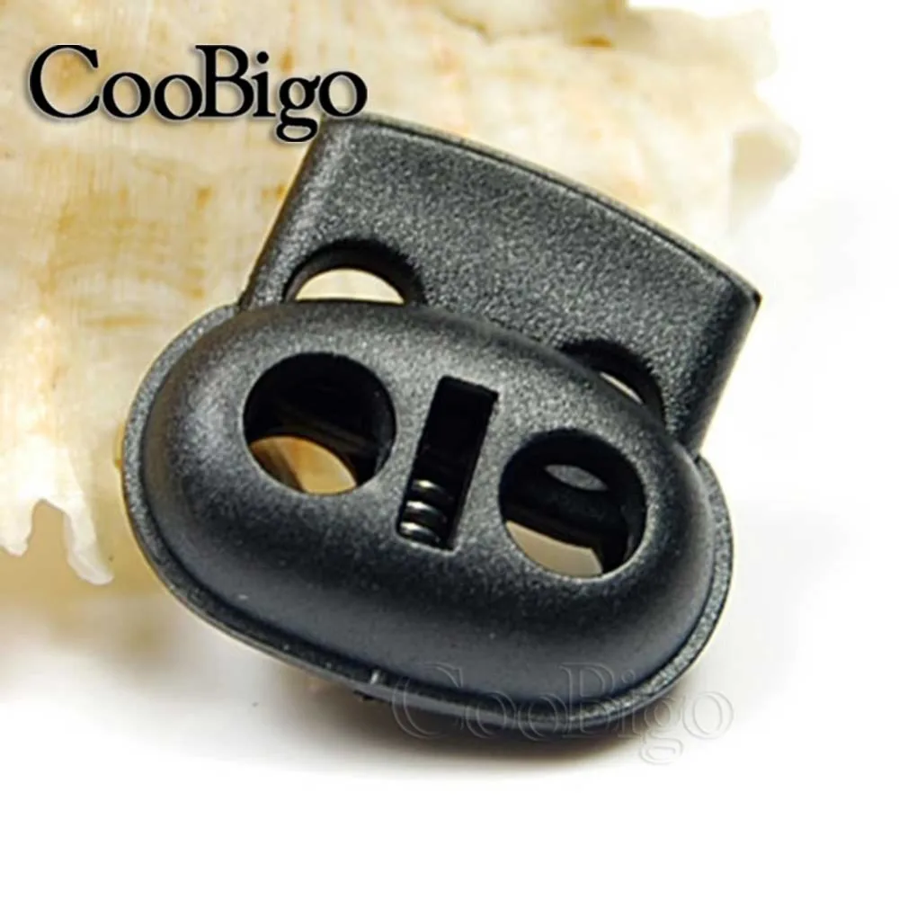 12pcs Plastic Cord Lock Bean Toggle Clip Stopper Black 25mmx23mm Sportswear Garment Bags Rope Parts Accessories
12pcs Plastic Cord Lock Bean Toggle Clip Stopper Black 25mmx23mm Sportswear Garment Bags Rope Parts Accessories