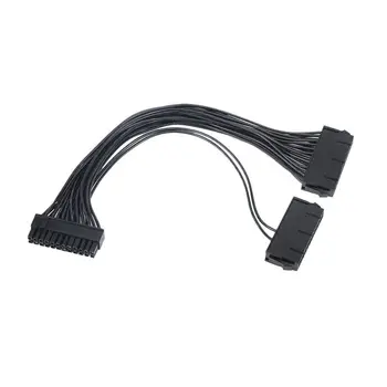 Power Supply Splitter, Dual PSU Cable Adapter 24 Pin 20+4 Pin ATX Motherboard Adapter Extension Cable Dual 24-Pin Mining Adapt
Power Supply Splitter, Dual PSU Cable Adapter 24 Pin 20+4 Pin ATX Motherboard Adapter Extension Cable Dual 24-Pin Mining Adapt