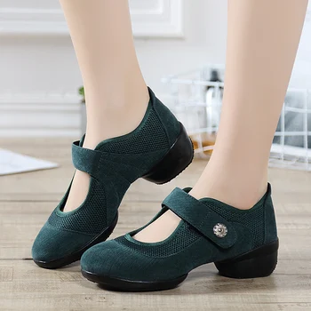 2019 Spring Summer Soft Outsole Breath Dancing Shoes For Women Modern Jazz Dance Shoes Sports Feature Practice Dance Sneakers
2019 Spring Summer Soft Outsole Breath Dancing Shoes For Women Modern Jazz Dance Shoes Sports Feature Practice Dance Sneakers