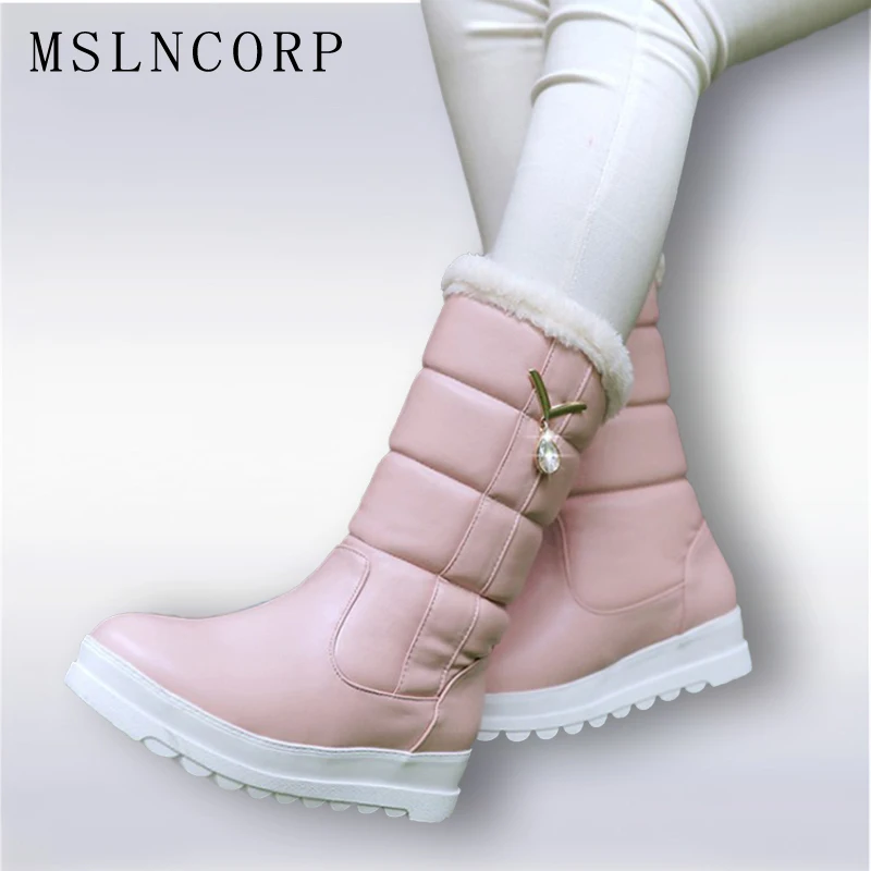 2017 Autumn Winter Women boots fashion new arrivals warm Ladies boots warm snow boots Platform Woman Shoes Plus Size 34-43
2017 Autumn Winter Women boots fashion new arrivals warm Ladies boots warm snow boots Platform Woman Shoes Plus Size 34-43