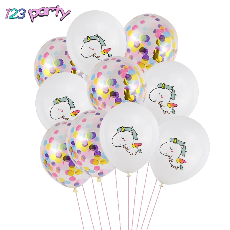 10pcs Unicorn Party Balloons baby shower Baloon Unicorn Decoration Latex Confetti Balloon Birthday Party Decoration Balloons
10pcs Unicorn Party Balloons baby shower Baloon Unicorn Decoration Latex Confetti Balloon Birthday Party Decoration Balloons